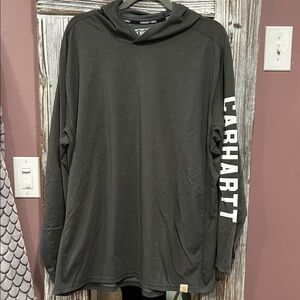 Carhartt Black Long Sleeve Shirt with Logo